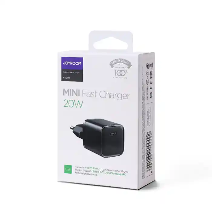 Joyroom L-P202 Travel Series 20W Mini Fast Charger